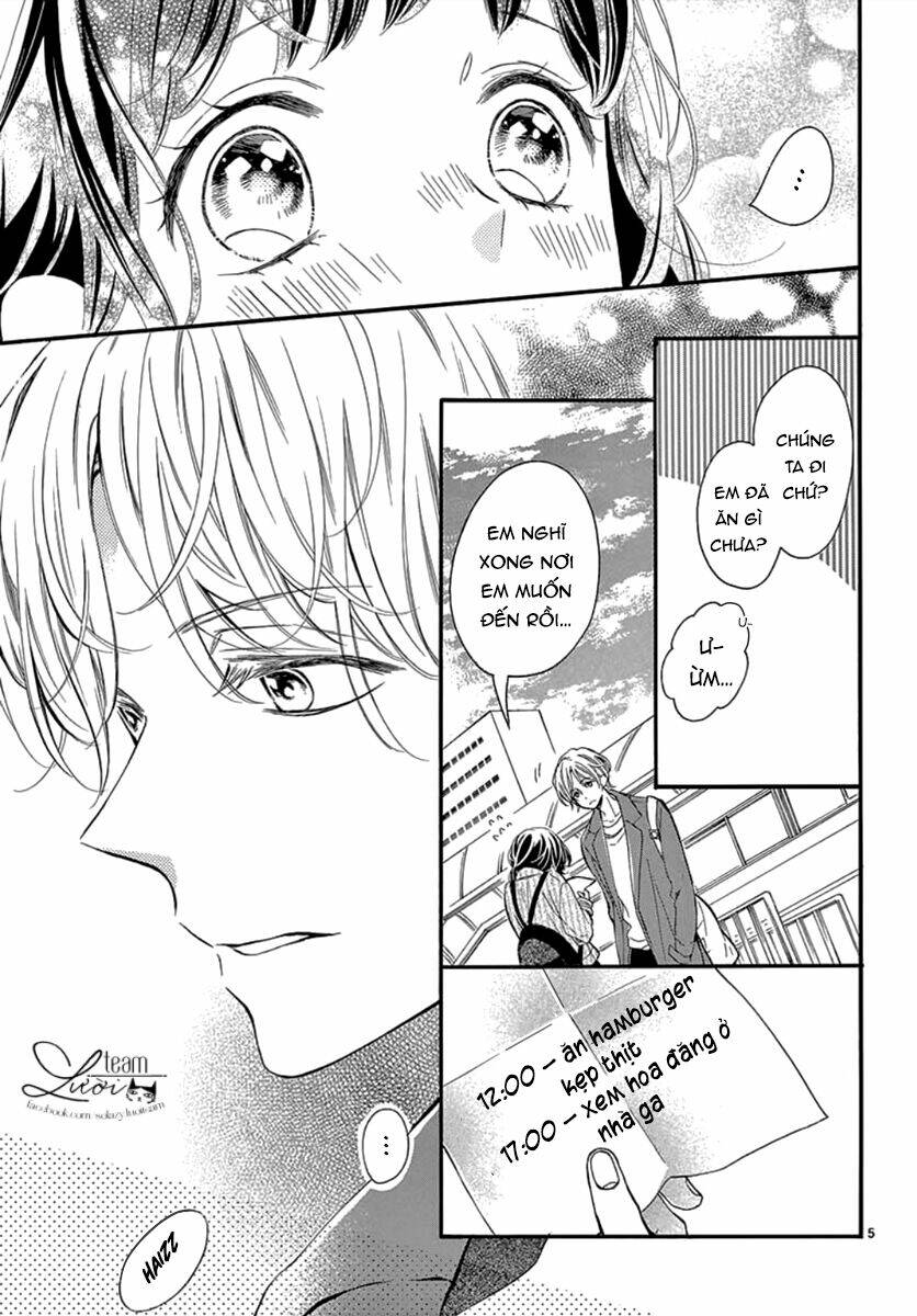 Yakkai na Hatsukoi wa... Senpai to - Chapter 3 - Page 8