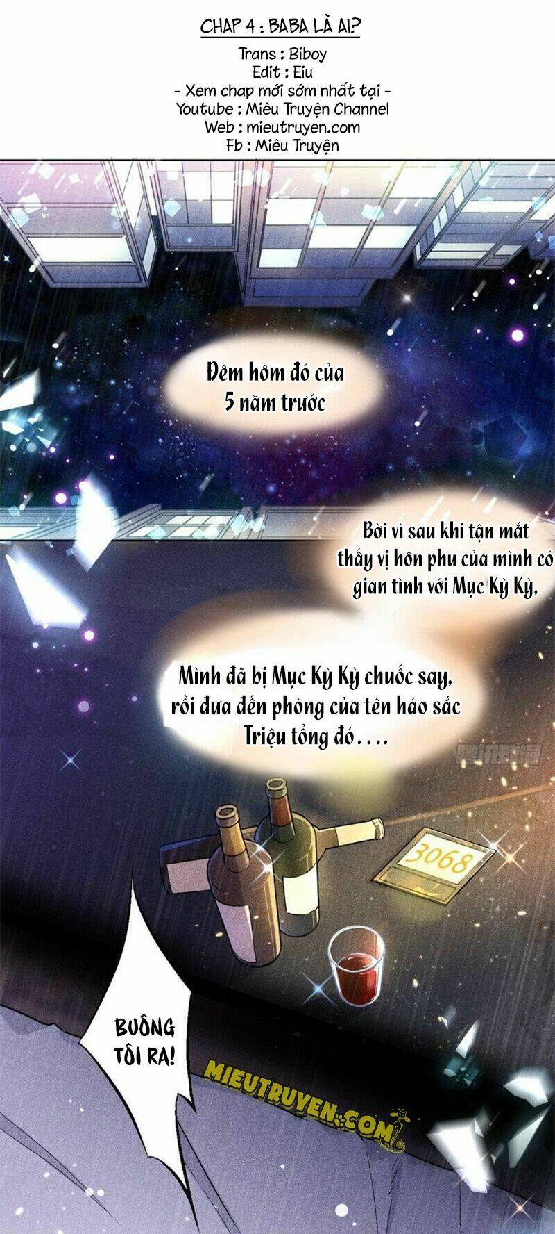 BaBa Đẹp Trai Trên Trời Rơi Xuống Chapter 4 - Trang 1