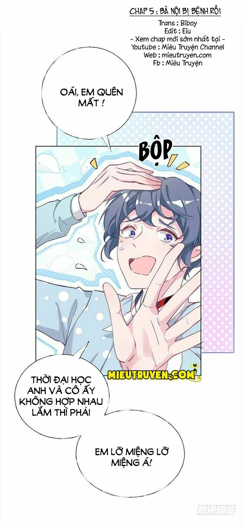 BaBa Đẹp Trai Trên Trời Rơi Xuống Chapter 5 - Trang 1