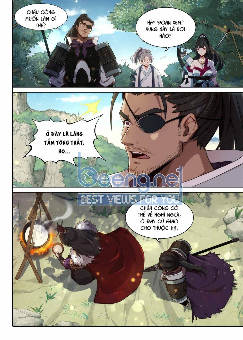 Ngân Chi Thủ Mộ Nhân Hạ Cơ thiên - Chapter 3 - Page 4