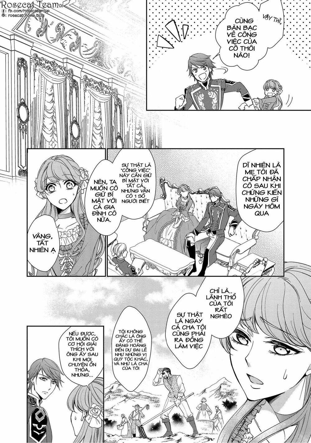 Con Gái Bá Tước Bỗng Thành Vị Hôn Thê Của Thái Tử Điện Hạ - Chapter 2 - Page 20