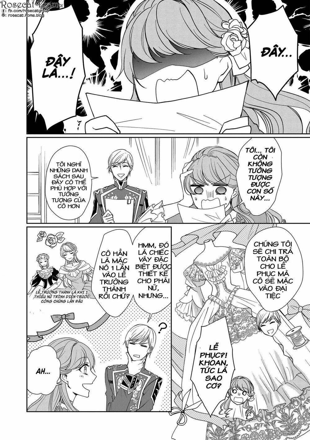 Con Gái Bá Tước Bỗng Thành Vị Hôn Thê Của Thái Tử Điện Hạ - Chapter 2 - Page 22