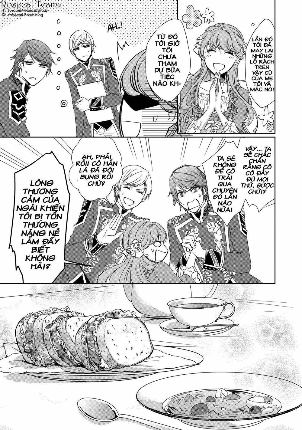 Con Gái Bá Tước Bỗng Thành Vị Hôn Thê Của Thái Tử Điện Hạ - Chapter 2 - Page 23