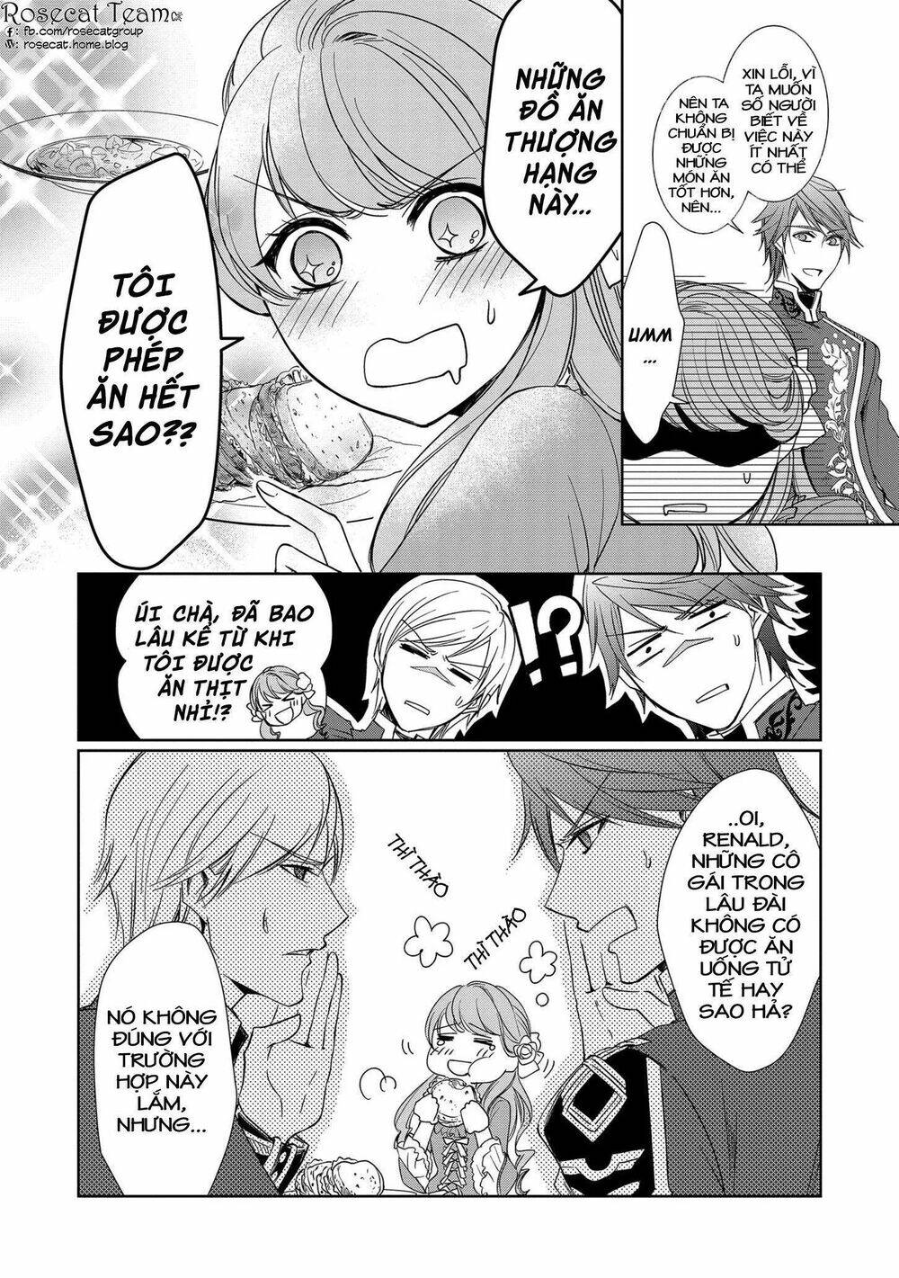 Con Gái Bá Tước Bỗng Thành Vị Hôn Thê Của Thái Tử Điện Hạ - Chapter 2 - Page 24