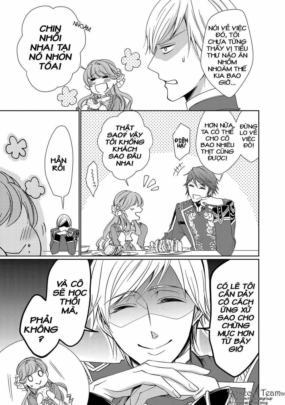 Con Gái Bá Tước Bỗng Thành Vị Hôn Thê Của Thái Tử Điện Hạ - Chapter 2 - Page 25