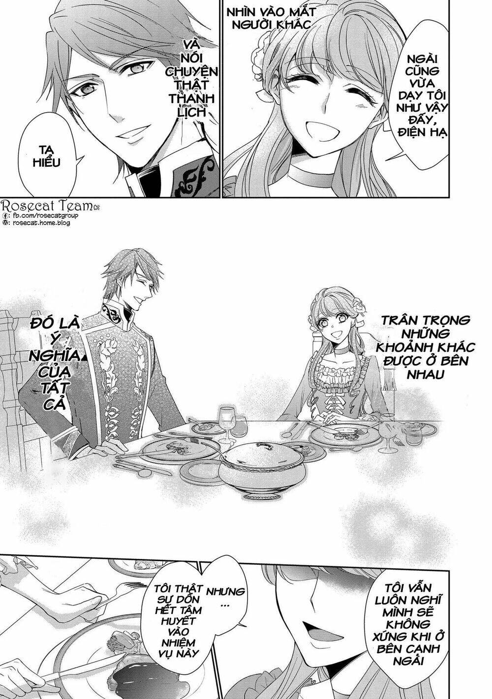 Con Gái Bá Tước Bỗng Thành Vị Hôn Thê Của Thái Tử Điện Hạ - Chapter 2 - Page 37