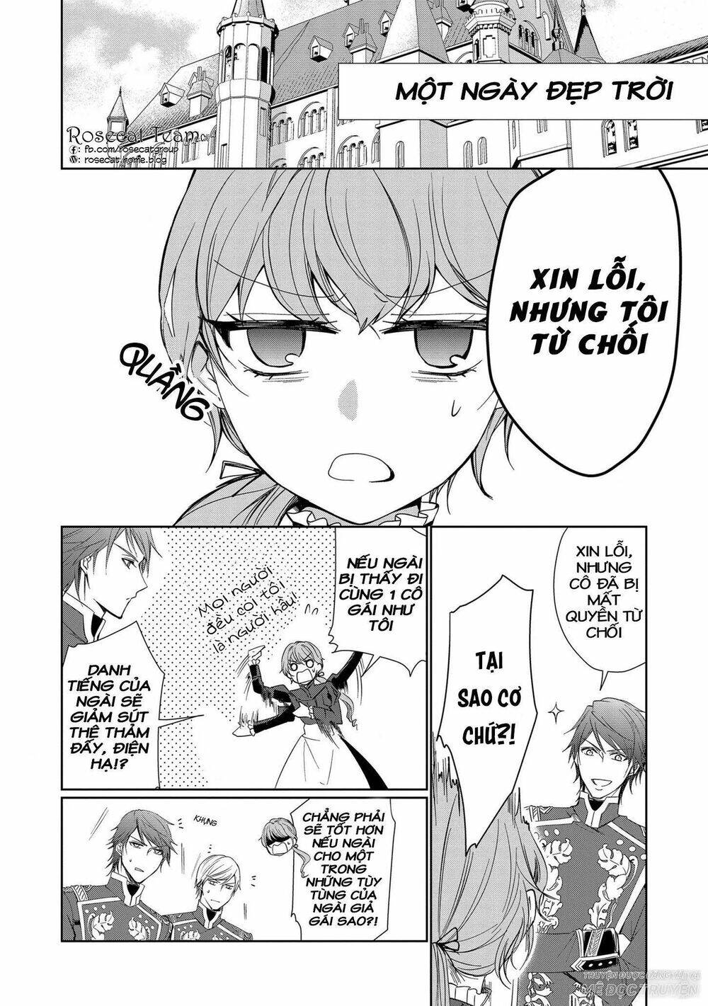 Con Gái Bá Tước Bỗng Thành Vị Hôn Thê Của Thái Tử Điện Hạ - Chapter 2 - Page 5