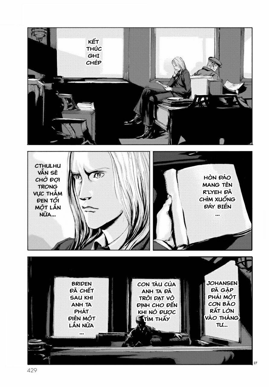 Tiếng gọi Cthulhu - Chapter 7 - Page 23