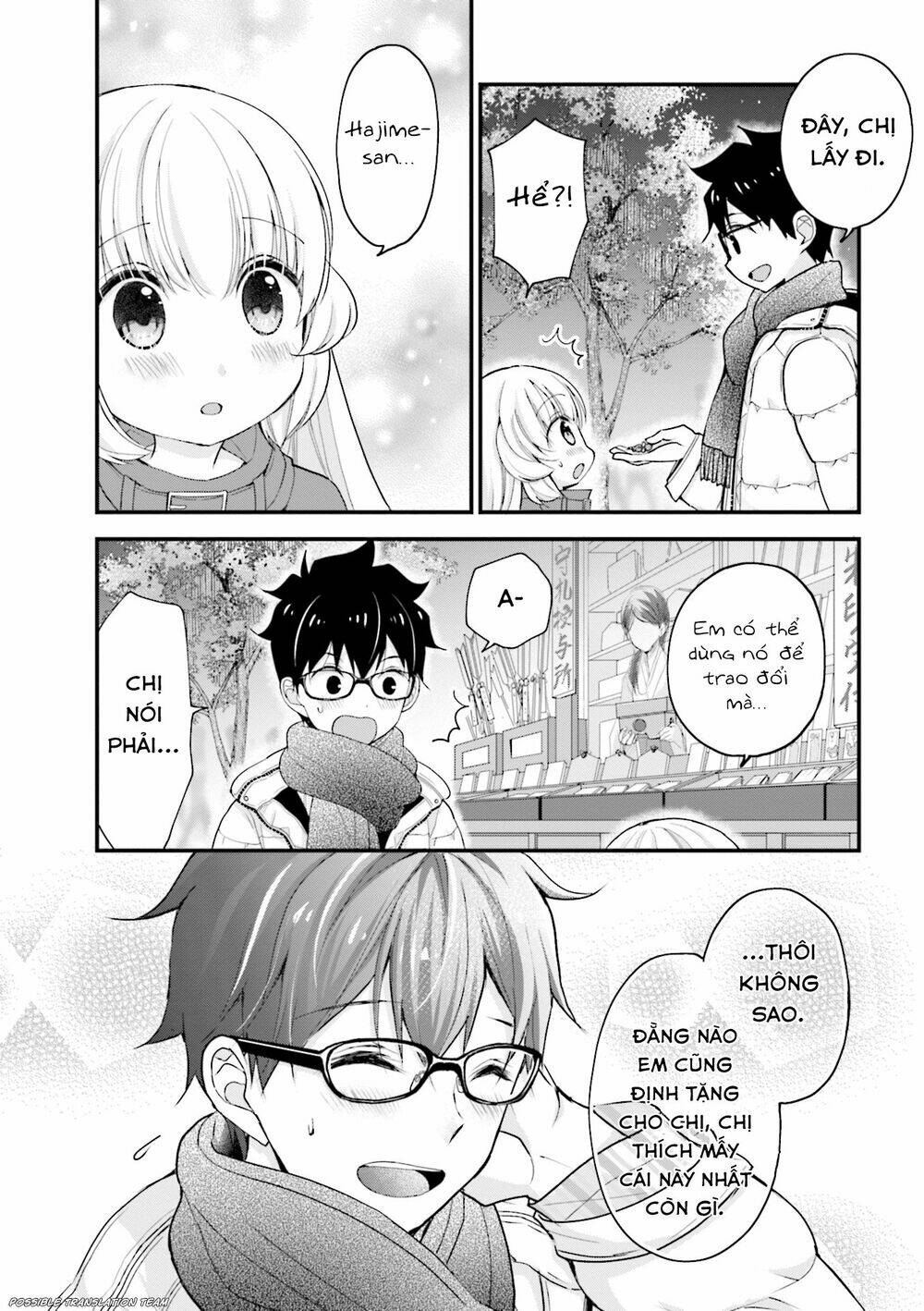 Senpai Kiêm Bạn Gái Nhỏ Nhắn Của Tôi Rất Dễ Thương - Chapter 10 - Page 9