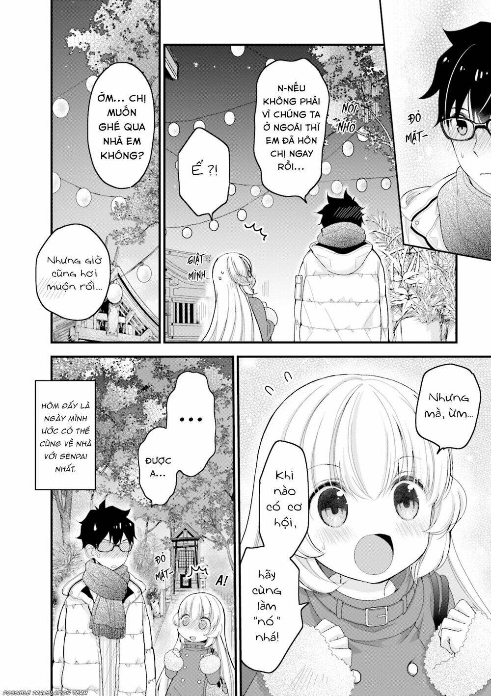 Senpai Kiêm Bạn Gái Nhỏ Nhắn Của Tôi Rất Dễ Thương - Chapter 10 - Page 13