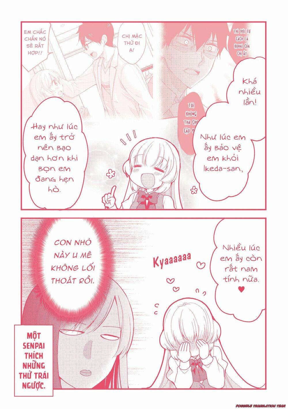 Senpai Kiêm Bạn Gái Nhỏ Nhắn Của Tôi Rất Dễ Thương - Chapter 10 - Page 17