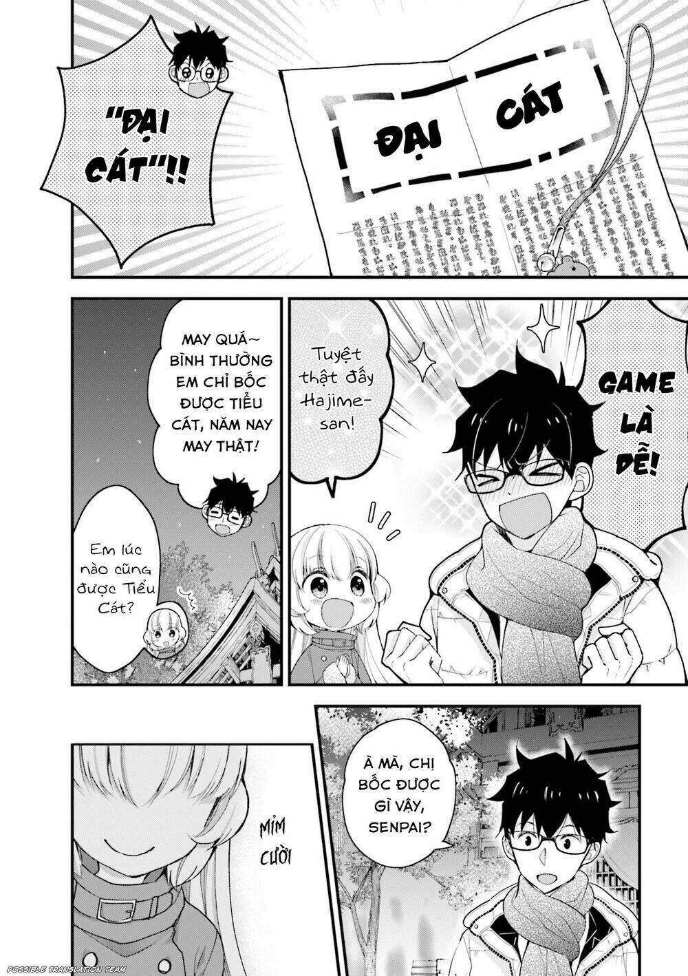 Senpai Kiêm Bạn Gái Nhỏ Nhắn Của Tôi Rất Dễ Thương - Chapter 10 - Page 7