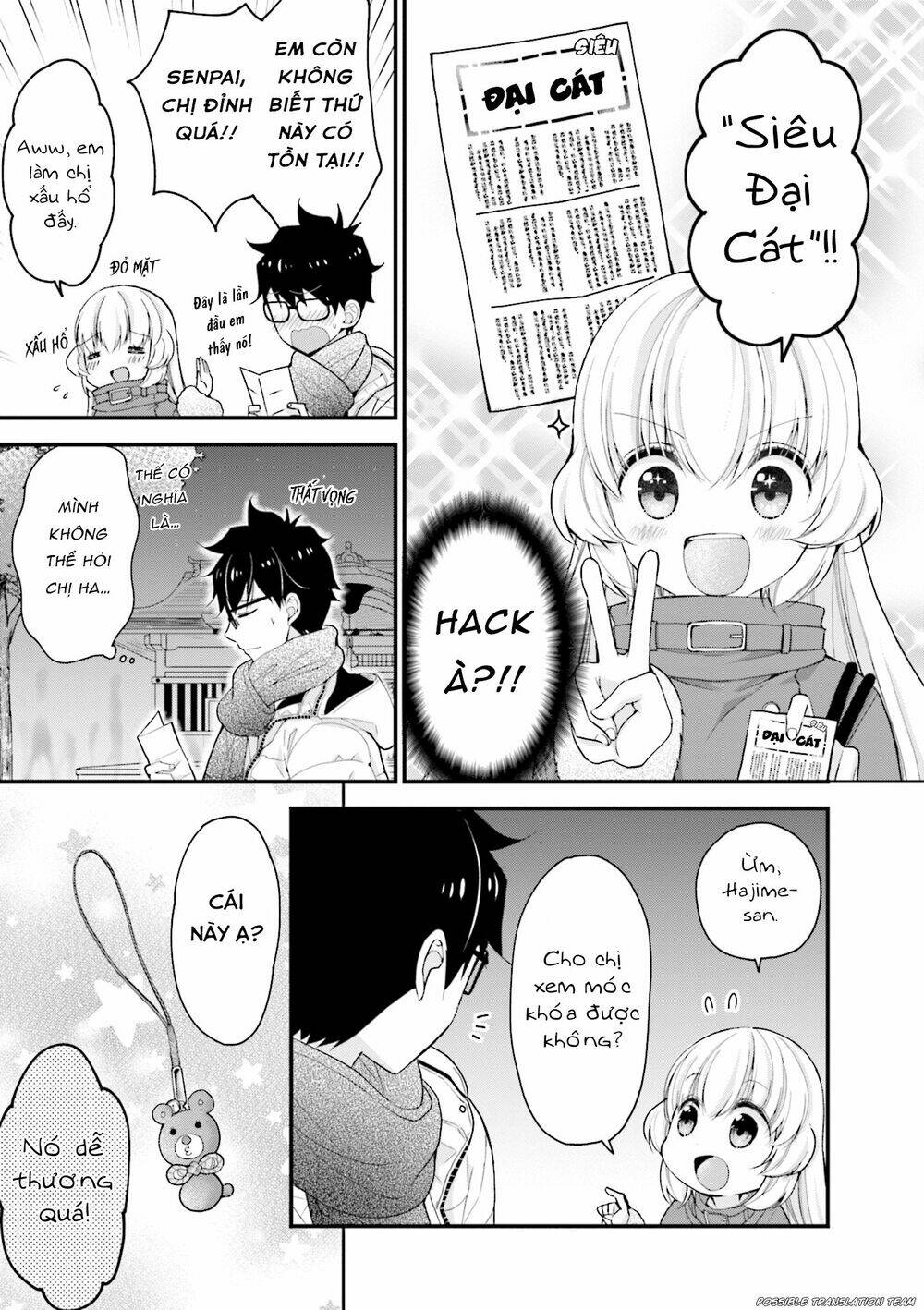 Senpai Kiêm Bạn Gái Nhỏ Nhắn Của Tôi Rất Dễ Thương - Chapter 10 - Page 8