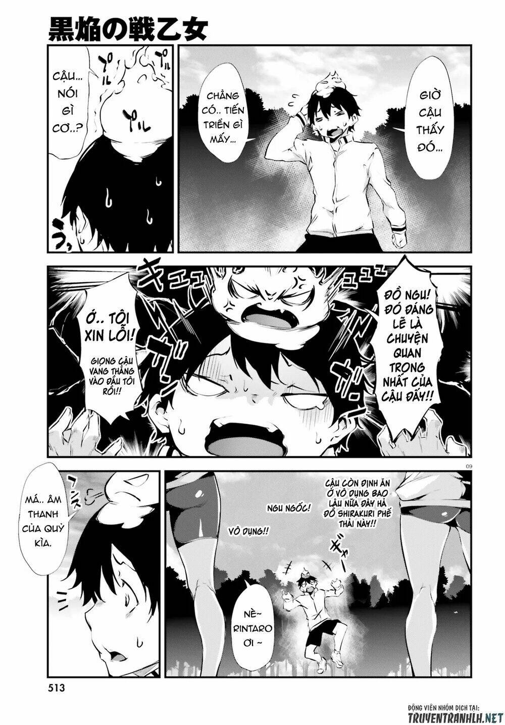 Kuro Homura No Sen Otome Chapter 9 - Trang 9