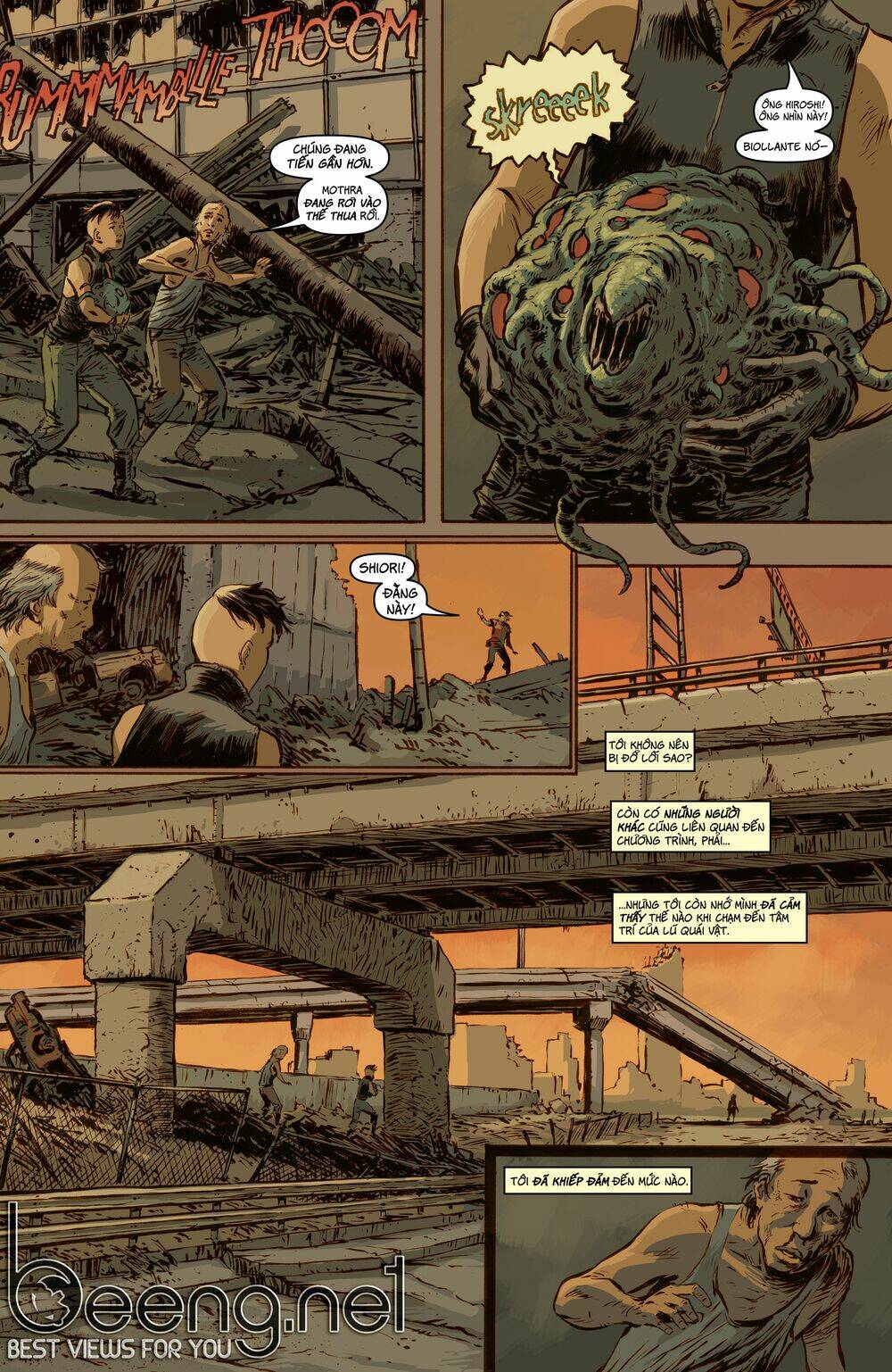 Godzilla: Cataclysm - Đại Khủng Hoảng - Chapter 4 - Page 17