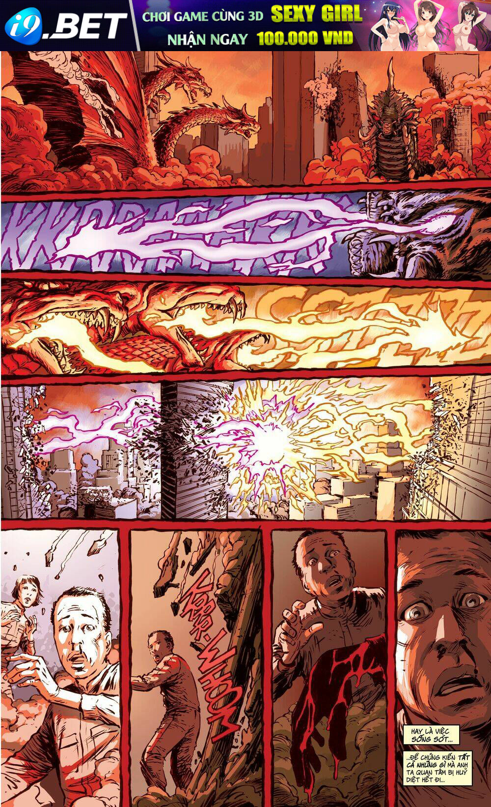 Godzilla: Cataclysm - Đại Khủng Hoảng - Chapter 4 - Page 4