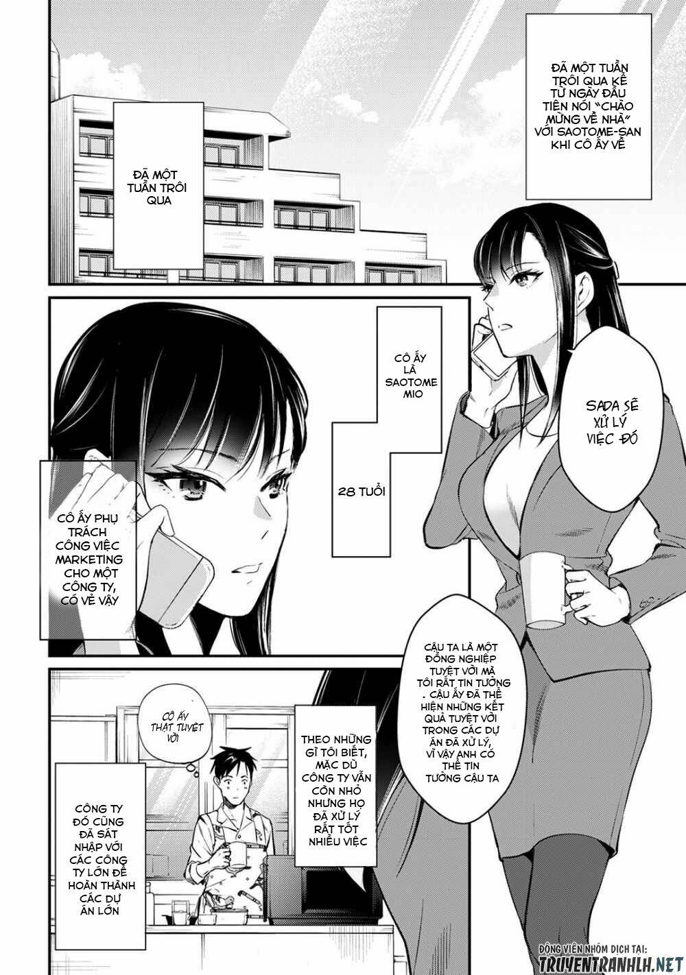 Tsuki 50-man moratte mo Ikigai no nai Tonari no Onee-san ni 30-man de Yatowarete "Okaeri" tte Iu - Chapter 2 - Page 3