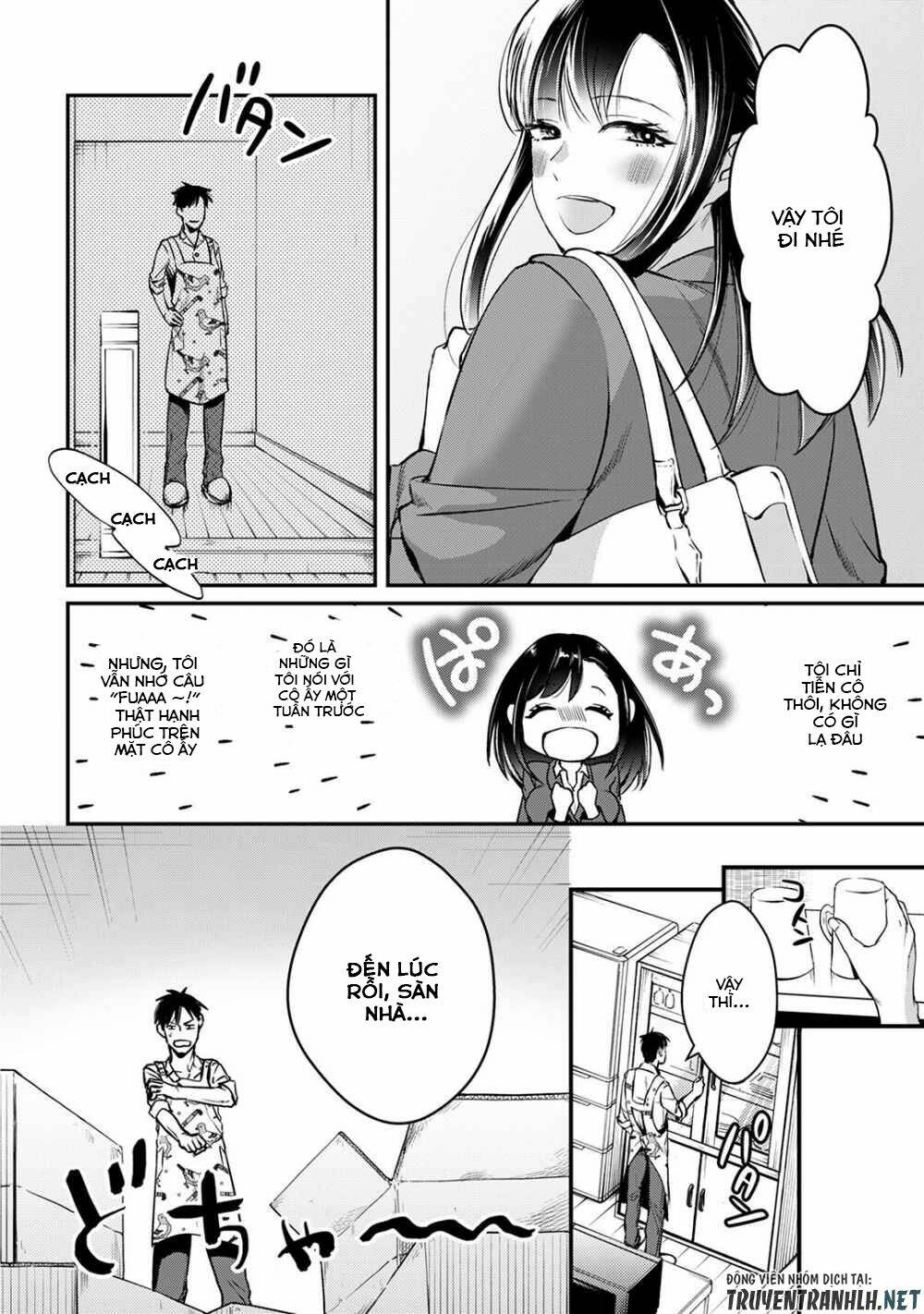 Tsuki 50-man moratte mo Ikigai no nai Tonari no Onee-san ni 30-man de Yatowarete "Okaeri" tte Iu - Chapter 2 - Page 5