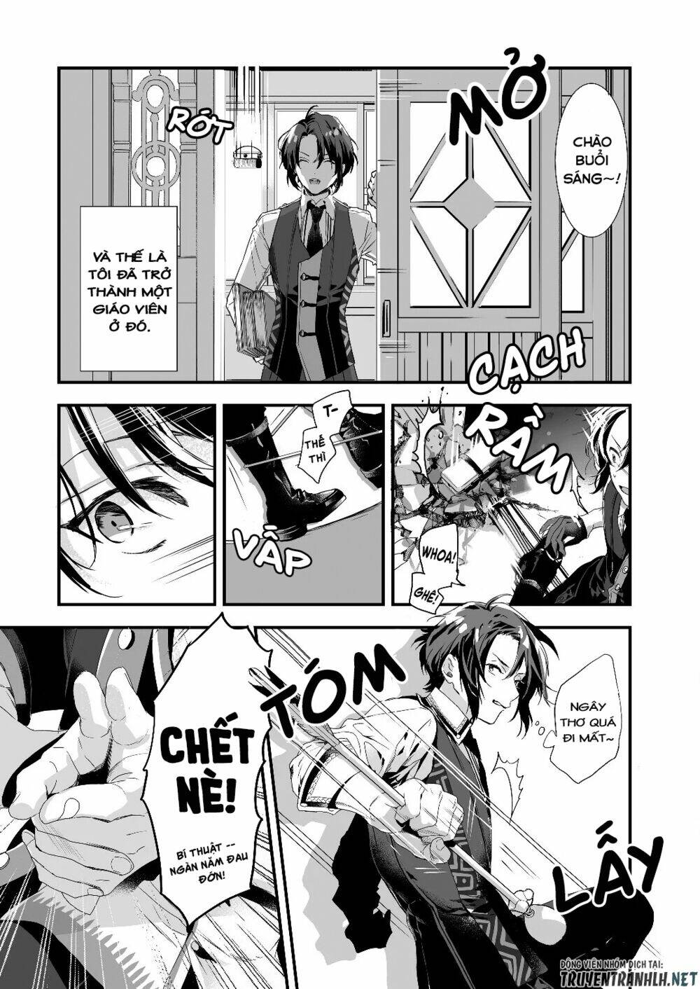 Kyuutei Mahou-shi Kubi ni Nattande,Inaka ni Kaette Mahou-ka no Sensei ni Narimasu Manga - Chapter 0 - Page 5