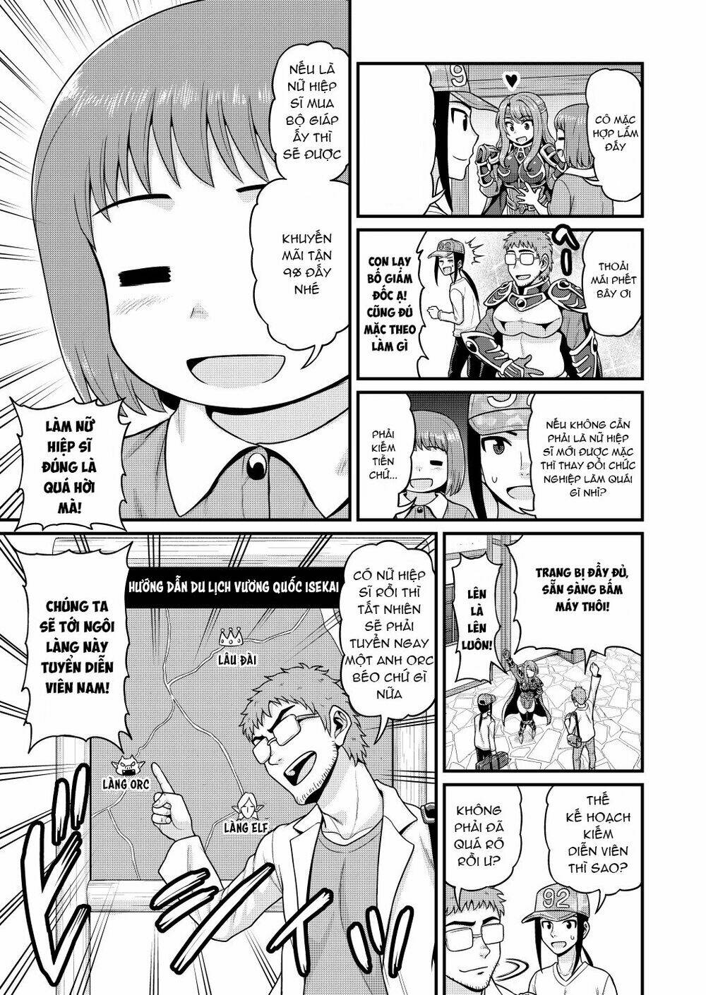 Quay phim AV tại dị giới Chapter 4 - Trang 6