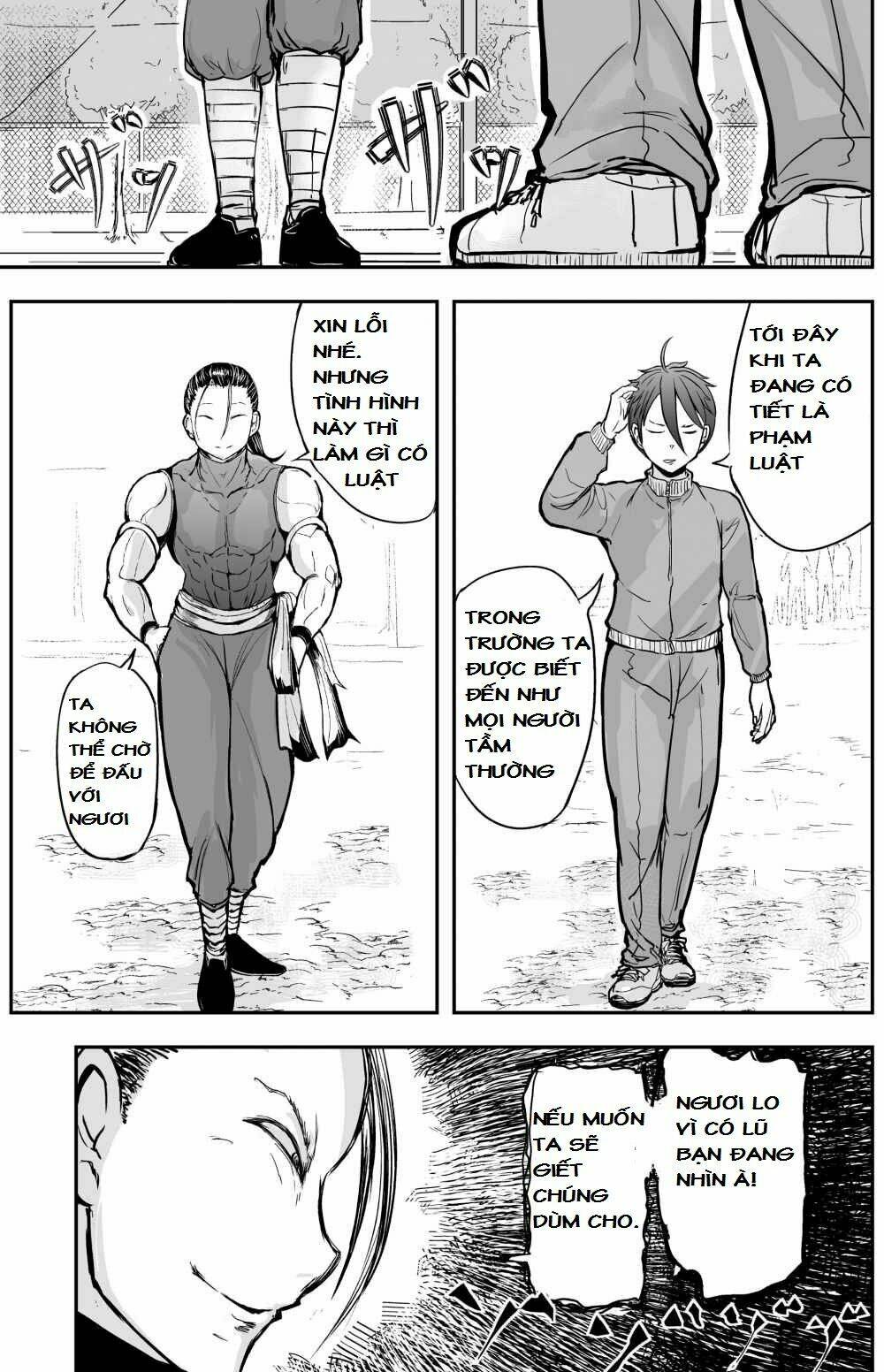 Manga về giáo viên thể dục lẽ ra phải chết đầu phim kinh dị - Chapter 16 - Page 4