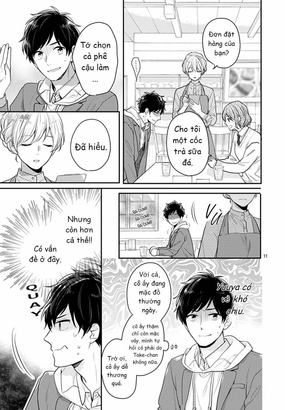 Soko No Koisuru Baitosho-kun - Chapter 4 - Page 11