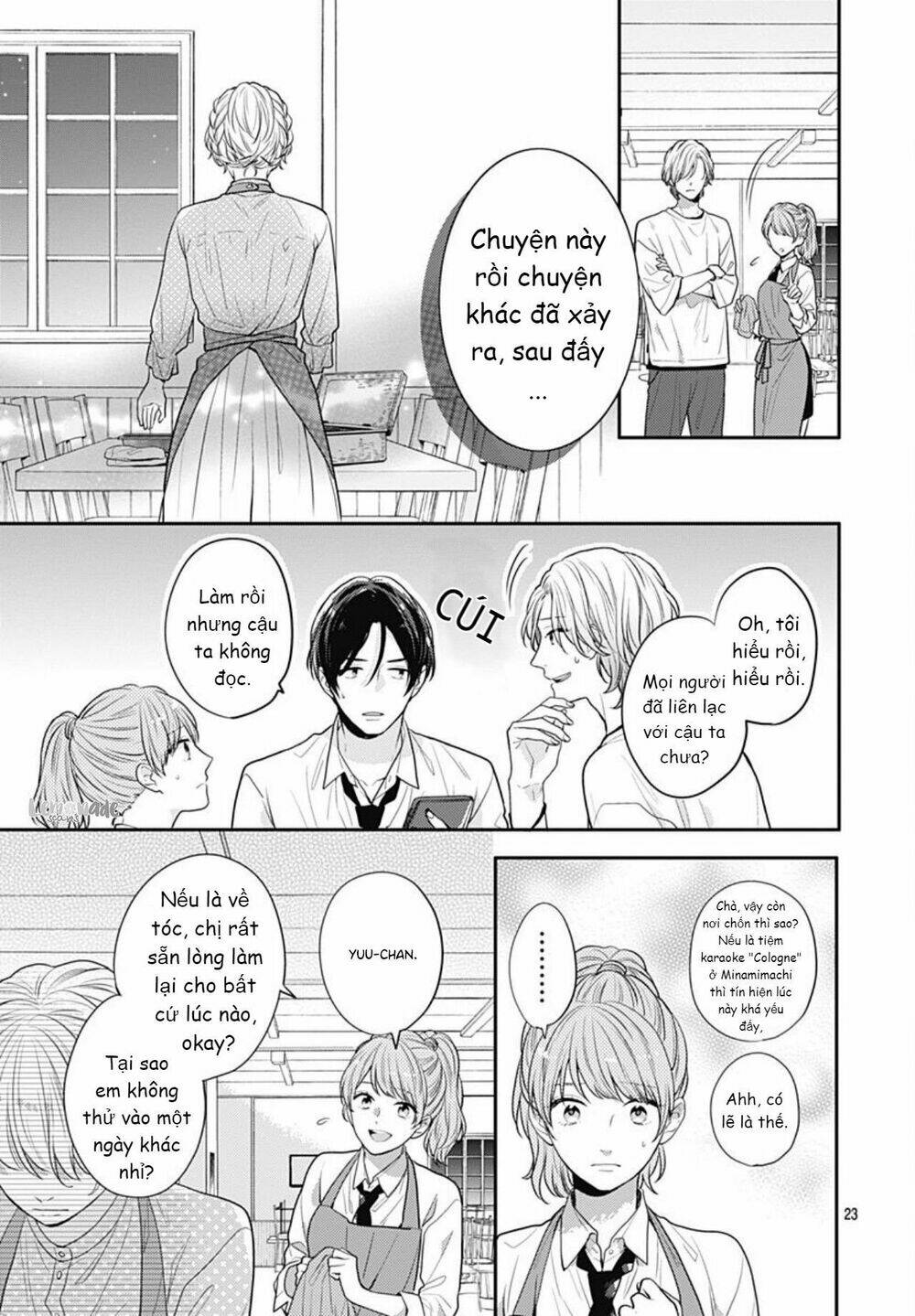 Soko No Koisuru Baitosho-kun - Chapter 4 - Page 23