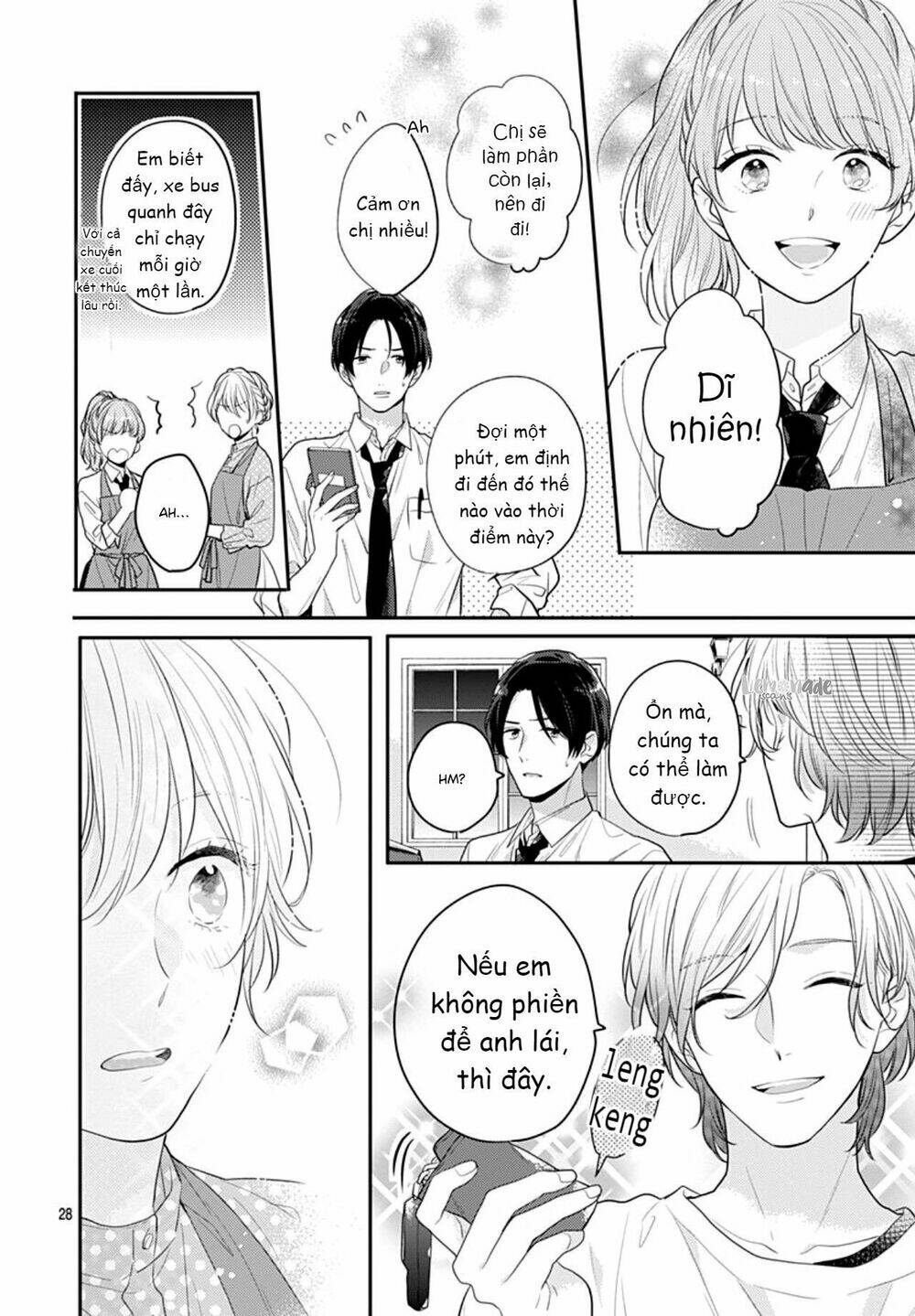 Soko No Koisuru Baitosho-kun - Chapter 4 - Page 28