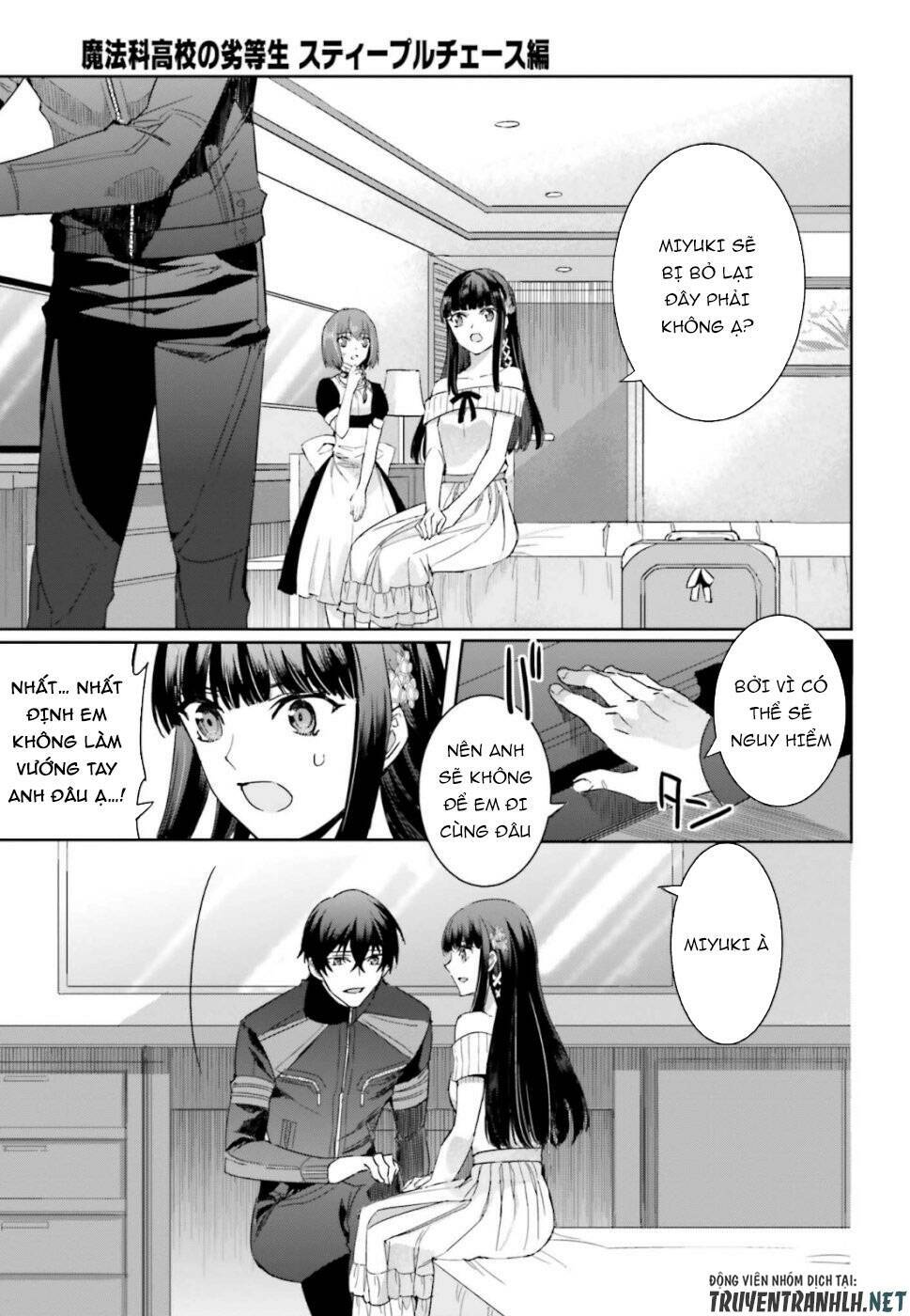 Mahouka Koukou no Rettousei - Steeplechase Hen - Chapter 6 - Page 12