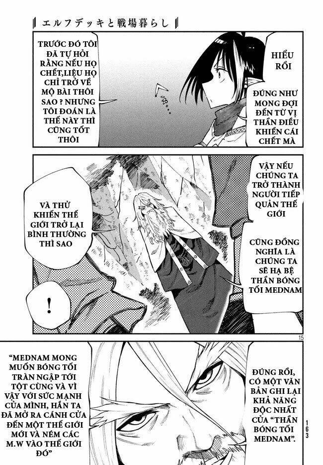 Elf Deck To Senjou Gurashi - Chapter 10 - Page 15