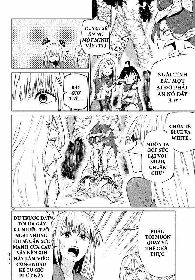 Elf Deck To Senjou Gurashi - Chapter 10 - Page 22