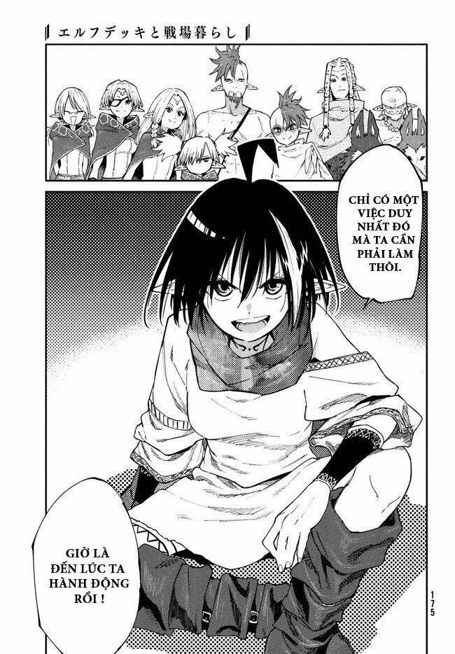 Elf Deck To Senjou Gurashi - Chapter 10 - Page 27