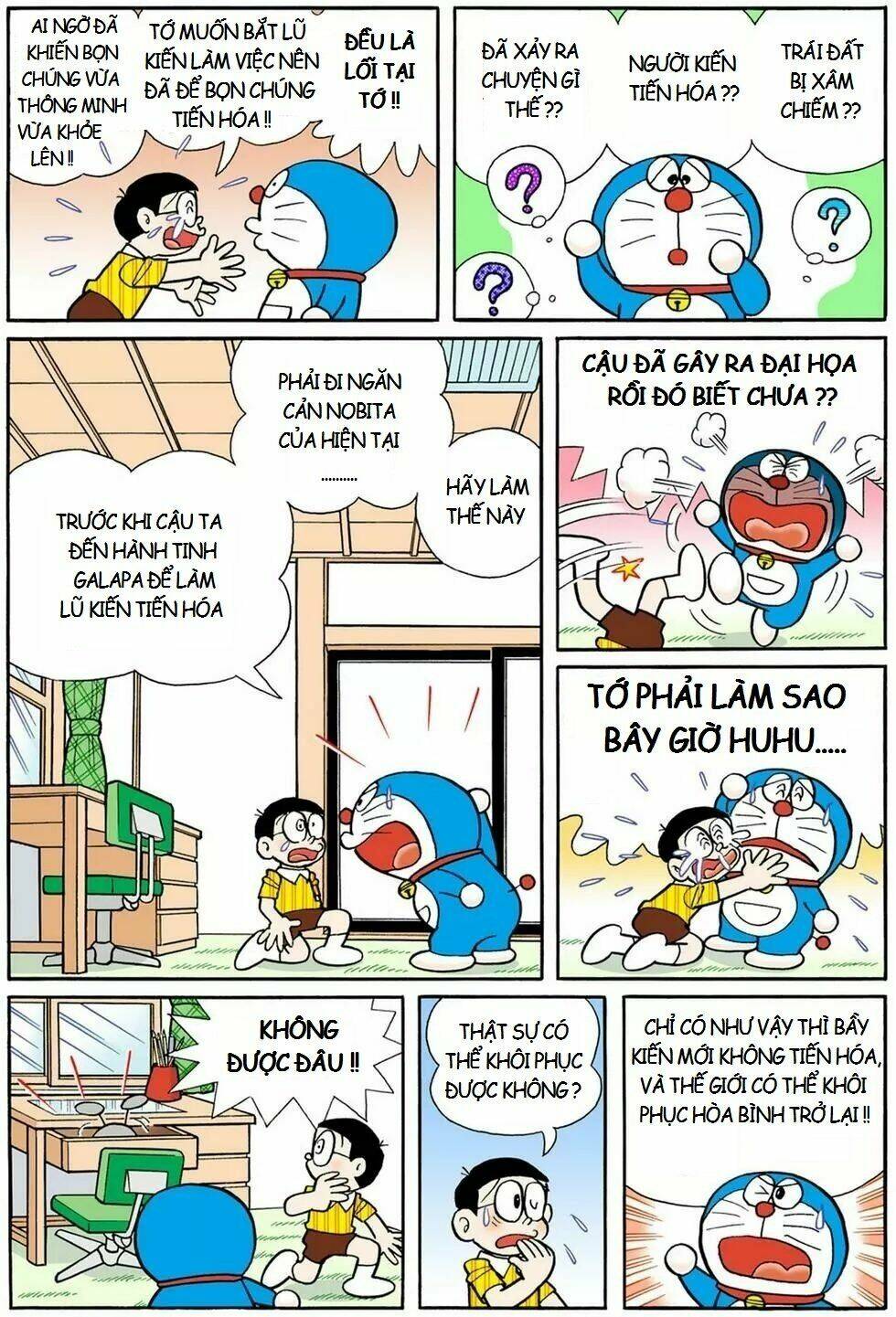 Truyện ngắn Doraemon mới nhất - Chapter 11 - Page 34