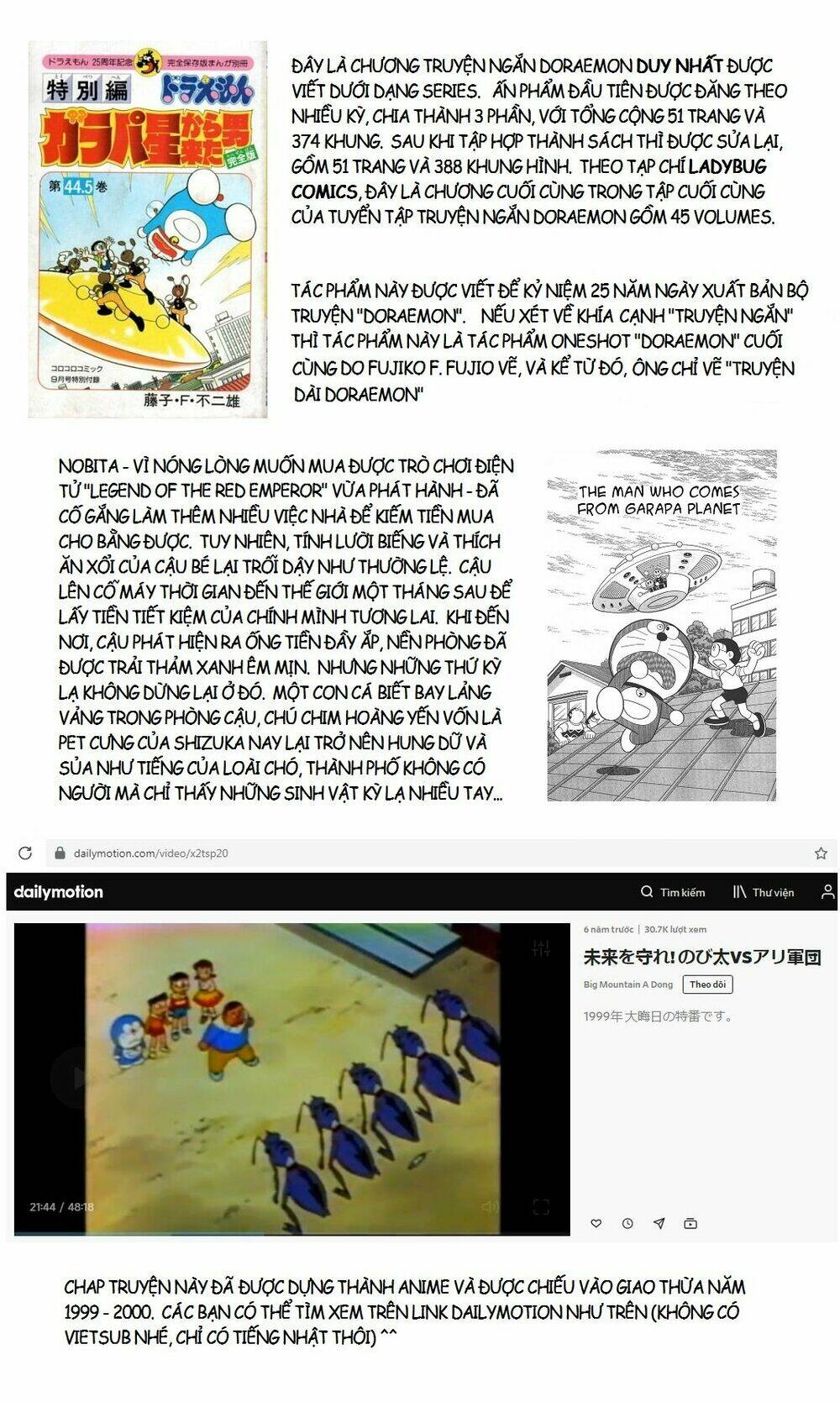 Truyện ngắn Doraemon mới nhất - Chapter 11 - Page 53