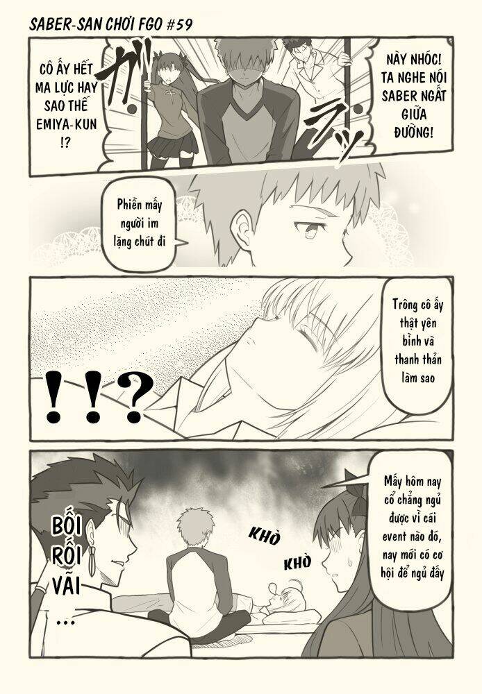 Saber-san chơi FGO! - Chapter 51 - Page 10