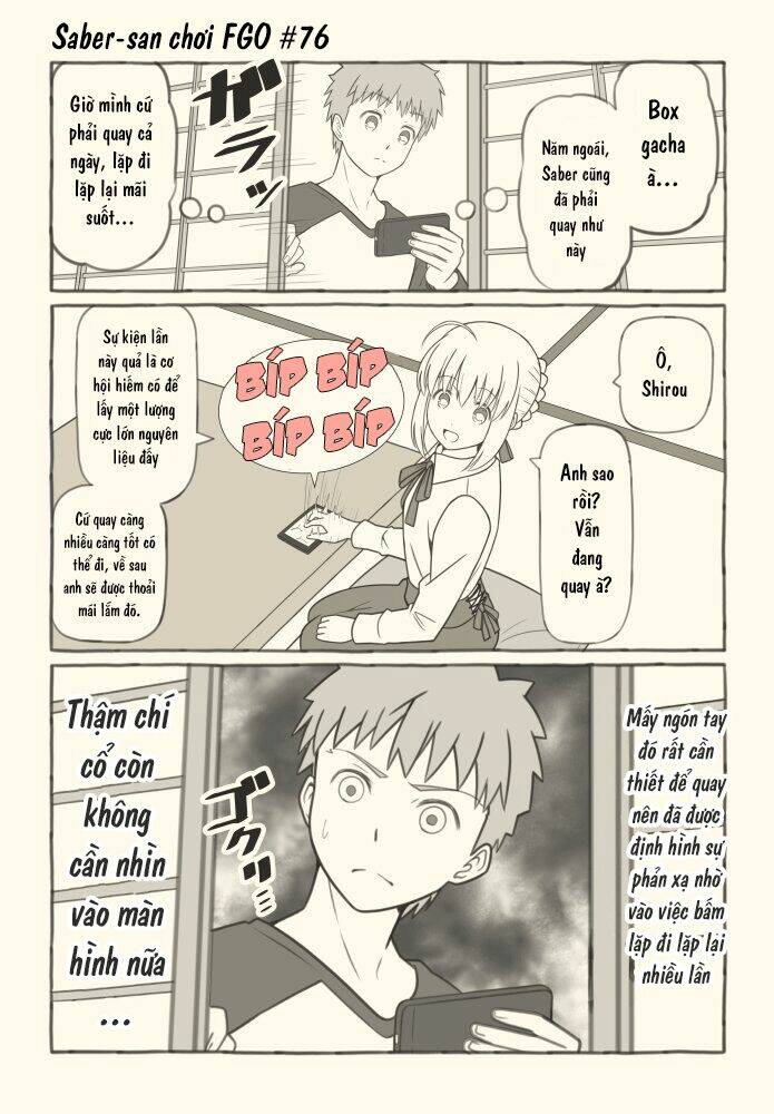 Saber-san chơi FGO! - Chapter 51 - Page 33