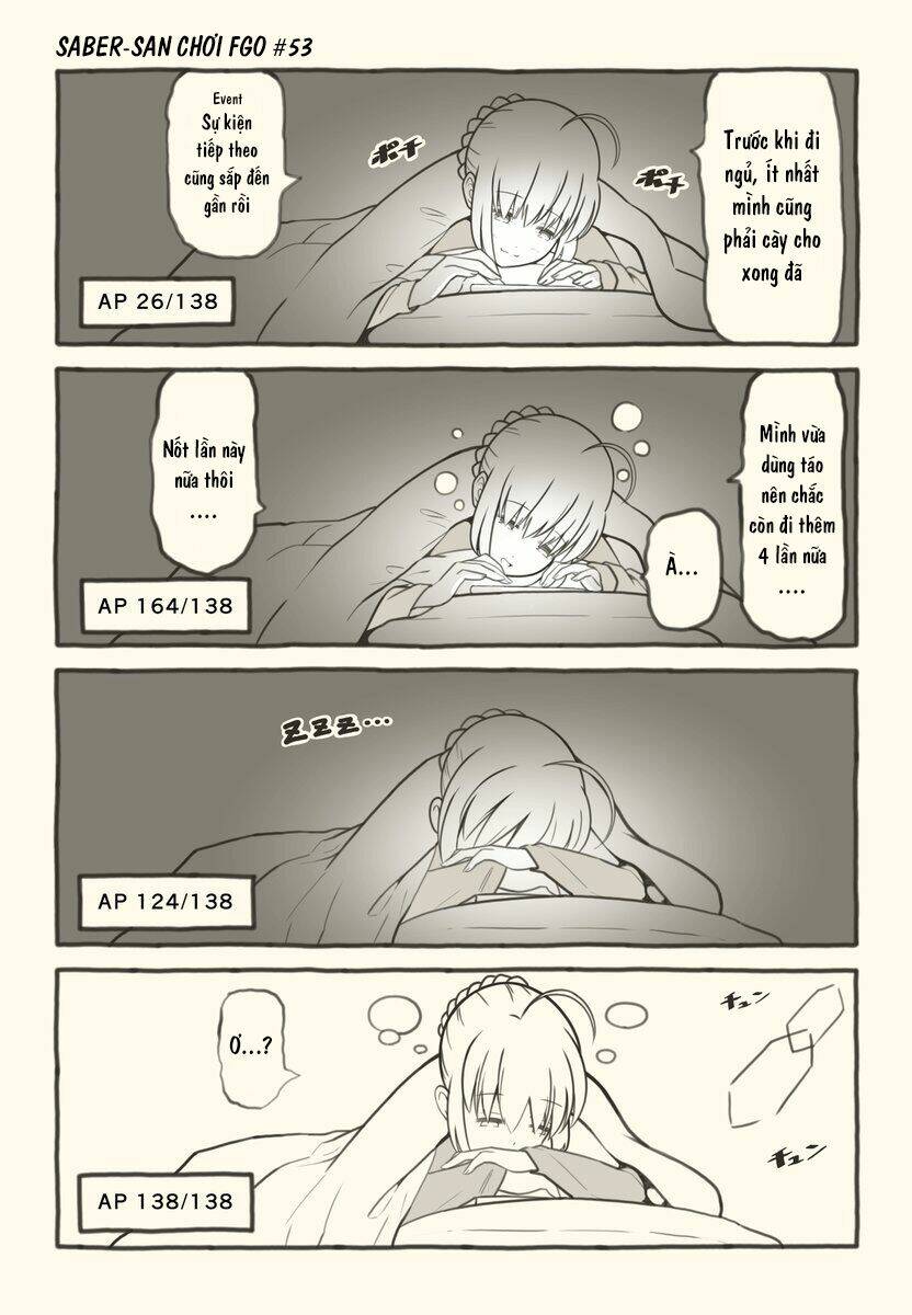 Saber-san chơi FGO! - Chapter 51 - Page 3