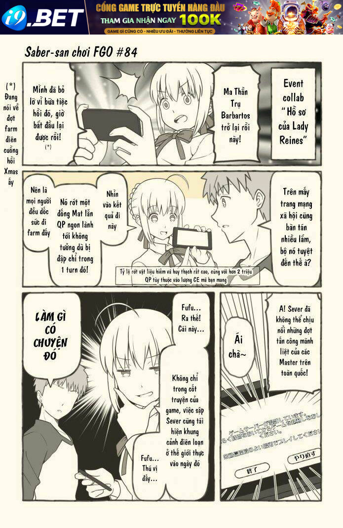 Saber-san chơi FGO! - Chapter 51 - Page 41