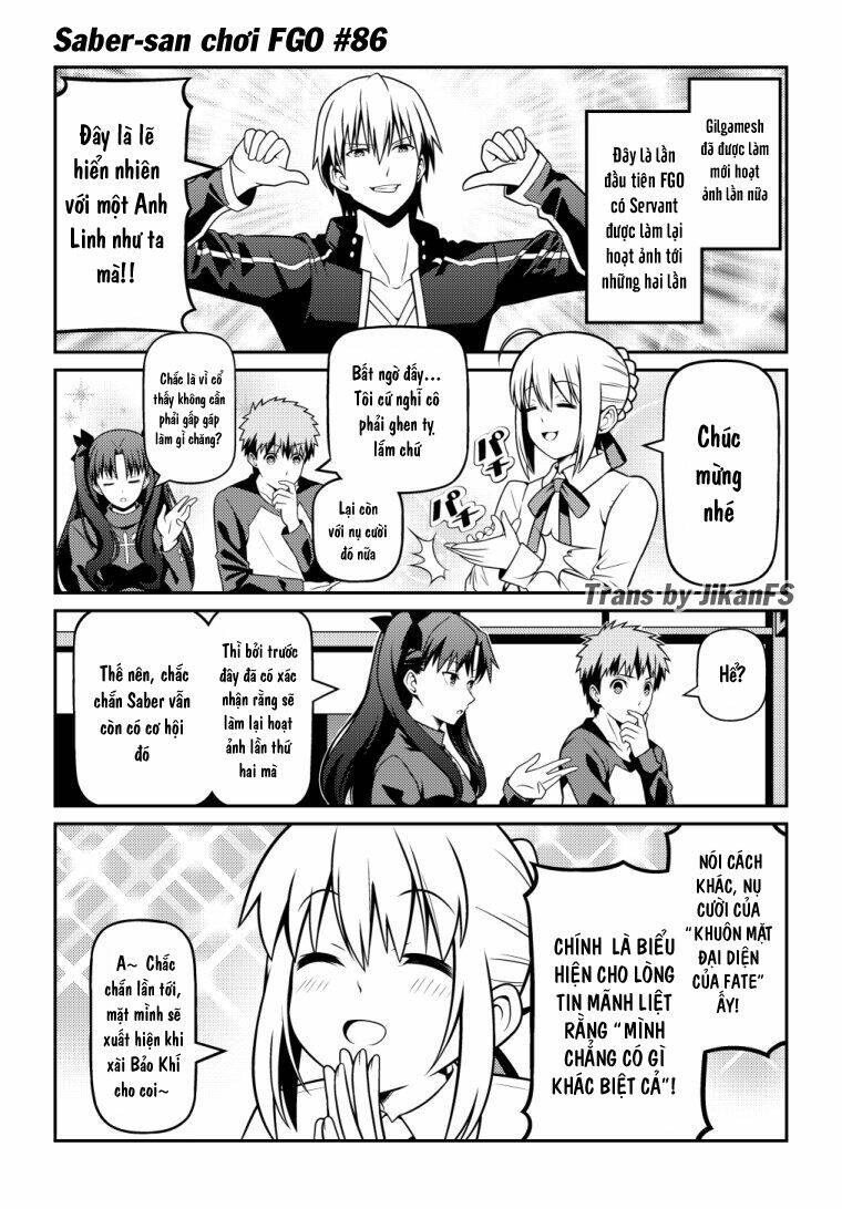 Saber-san chơi FGO! - Chapter 51 - Page 42