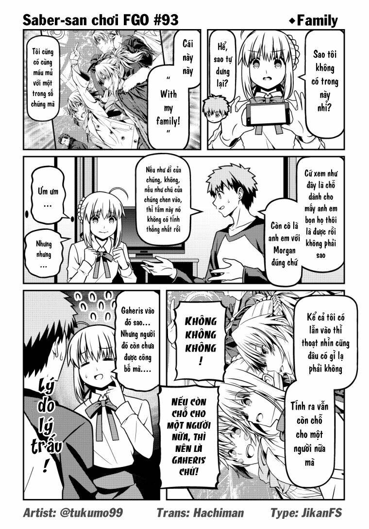 Saber-san chơi FGO! - Chapter 51 - Page 48