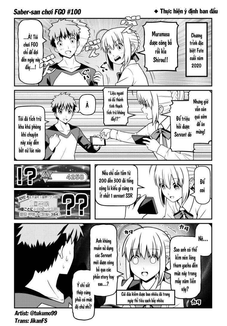 Saber-san chơi FGO! - Chapter 51 - Page 55