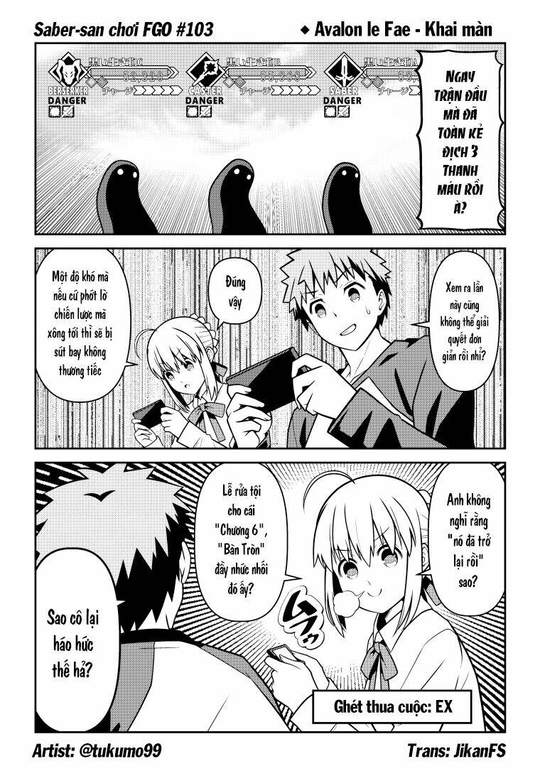 Saber-san chơi FGO! - Chapter 51 - Page 58