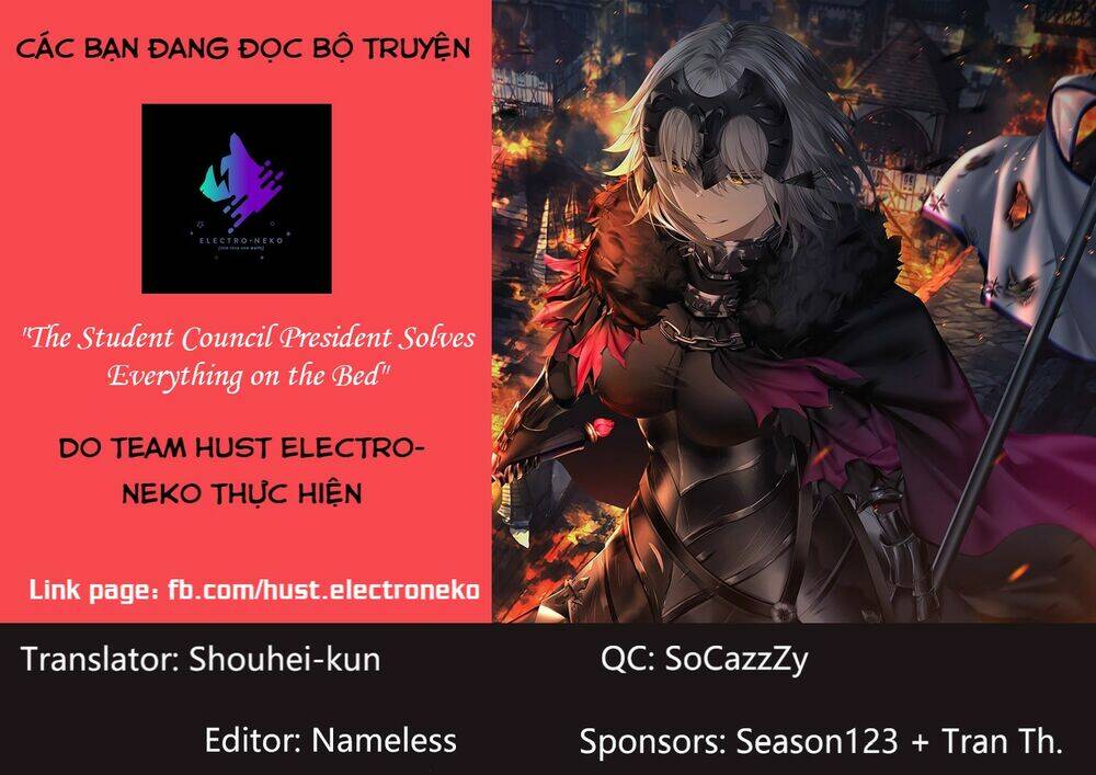 The Student Council President Solves Everything On The Bed - Chapter 8.5 - Page 14