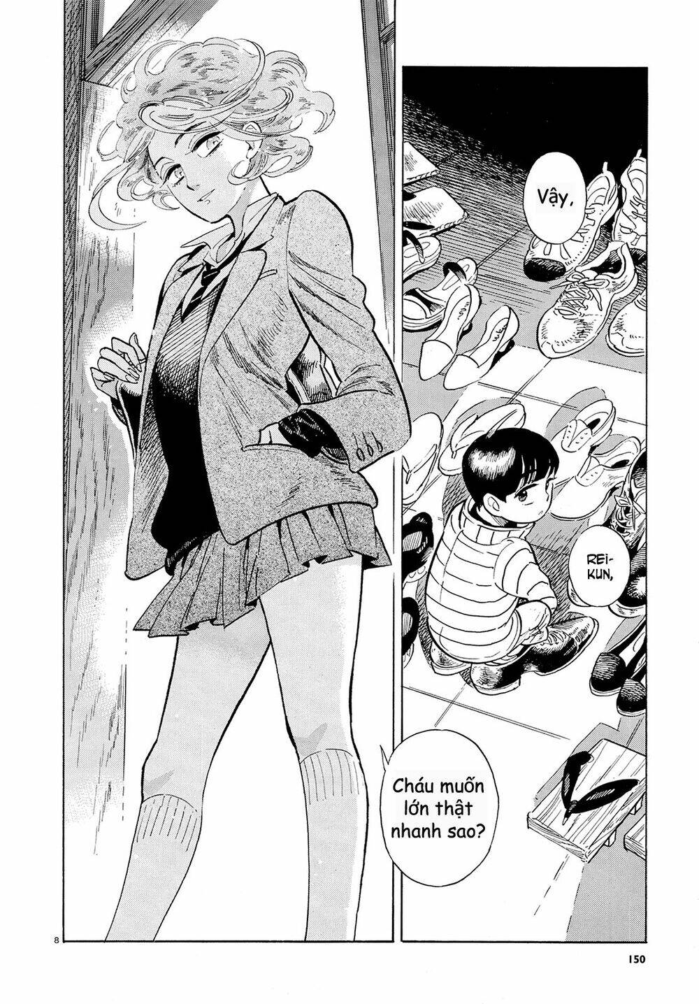 Ran to haiiro no sekai - Chapter 48 - Page 8