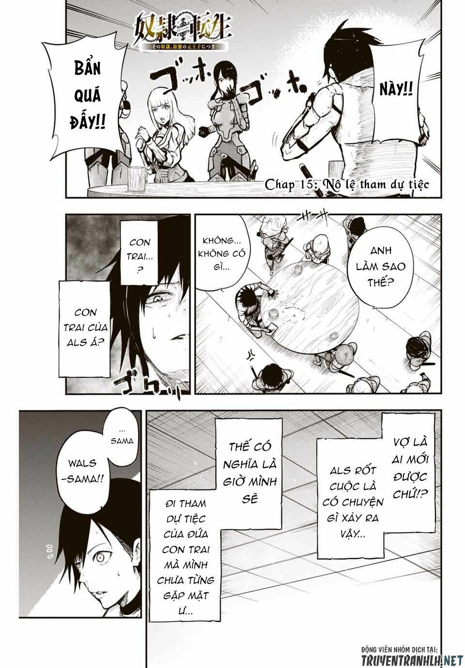 Dorei Tensei: Sono Dorei, Saikyou no Moto Ouji ni Tsuki Chapter 15 - Trang 2