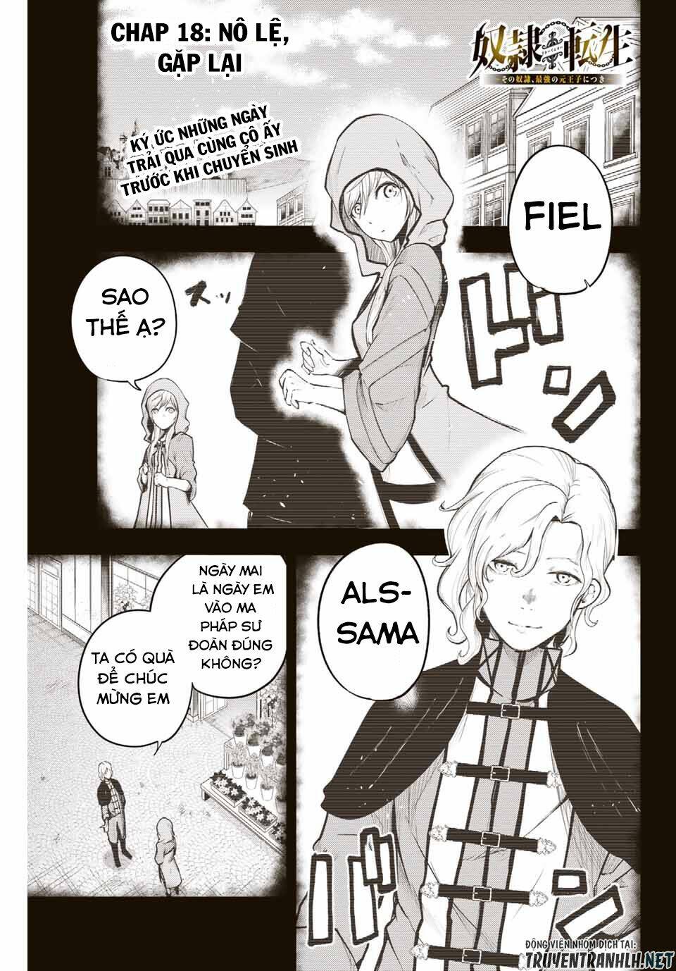 Dorei Tensei: Sono Dorei, Saikyou no Moto Ouji ni Tsuki Chapter 18 - Trang 2