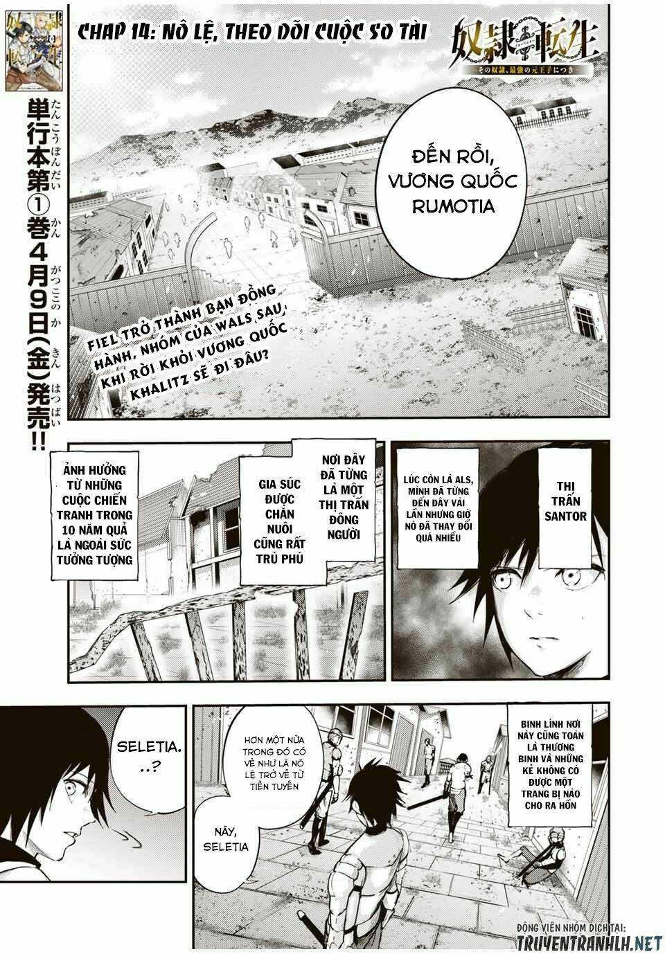 Dorei Tensei: Sono Dorei, Saikyou no Moto Ouji ni Tsuki Chapter 24 - Trang 1