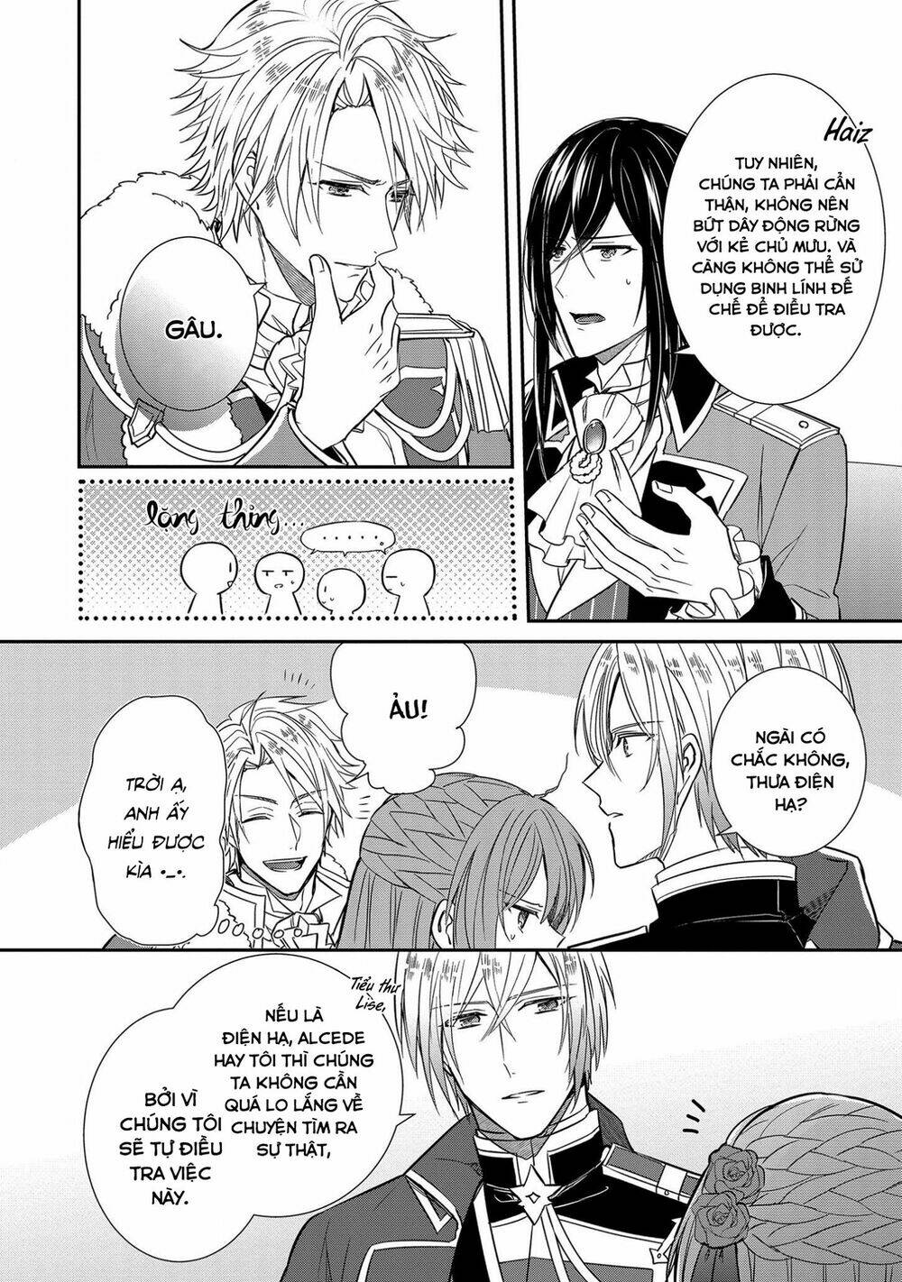 Đế Chế Hi Vọng Được Đính Hôn Với Nữ Quan - Chapter 6 - Page 8