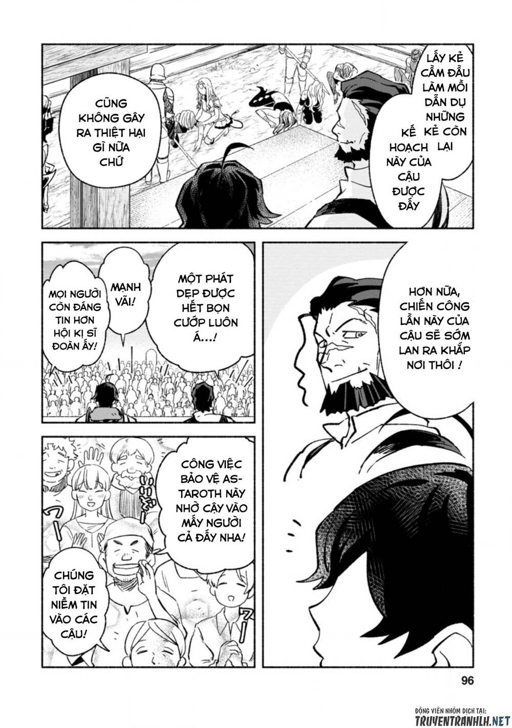 Sono Monban, Saikyou Nitsuki: Tsuihou Sareta Bougyo Ryoku 9999 no Senshi, Ou Miyako no Monban - Chapter 8 - Page 35