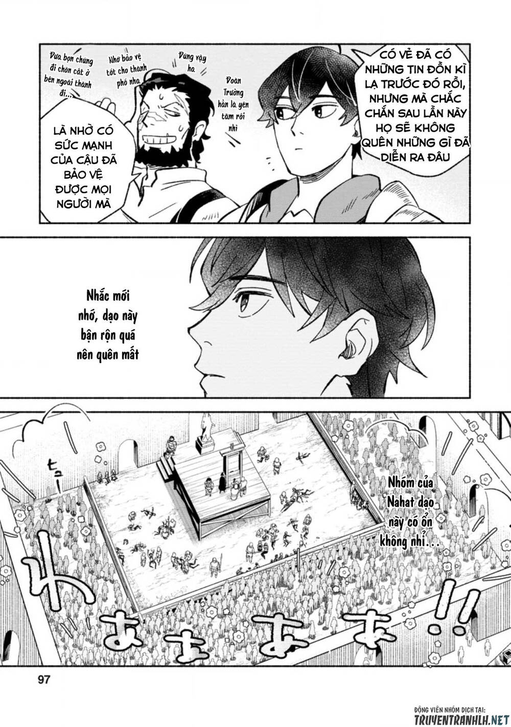 Sono Monban, Saikyou Nitsuki: Tsuihou Sareta Bougyo Ryoku 9999 no Senshi, Ou Miyako no Monban - Chapter 8 - Page 36